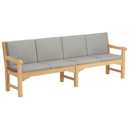 Set Rückenkissen Bank 240 Summerfield / Hestercombe Dessin "Stone" (4 Stück im Set)