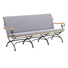 Auflage Fontenay Low Dining Bank 180 Dessin "Lake"