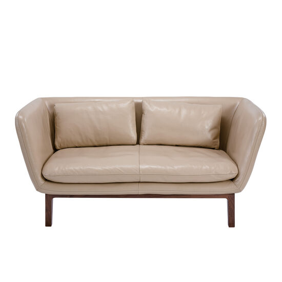 Hamilton Ledersofa Chamois