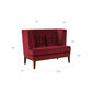 Hyde Sofa Carmine