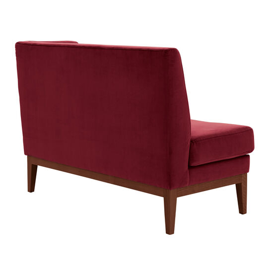 Hyde Dining Sofa Carmine Armlehne links