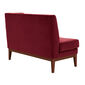Hyde Dining Sofa Carmine Armlehne links