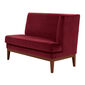 Hyde Dining Sofa Carmine Armlehne links