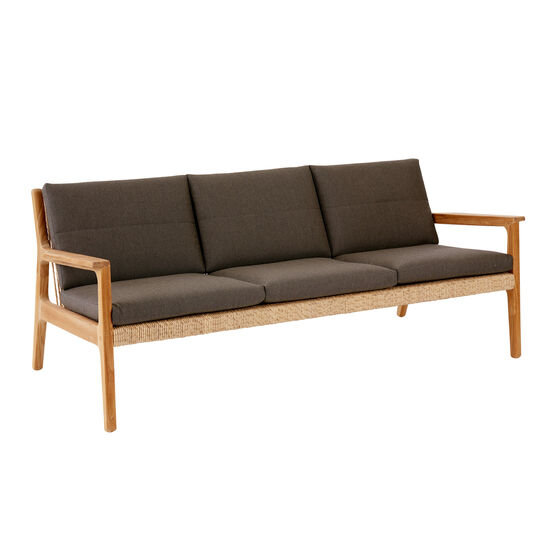Clark Lounge Dreisitzer, inkl. Auflagen
