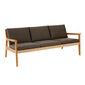Clark Lounge Dreisitzer, inkl. Auflagen
