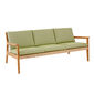 Clark Lounge Dreisitzer, inkl. Auflagen