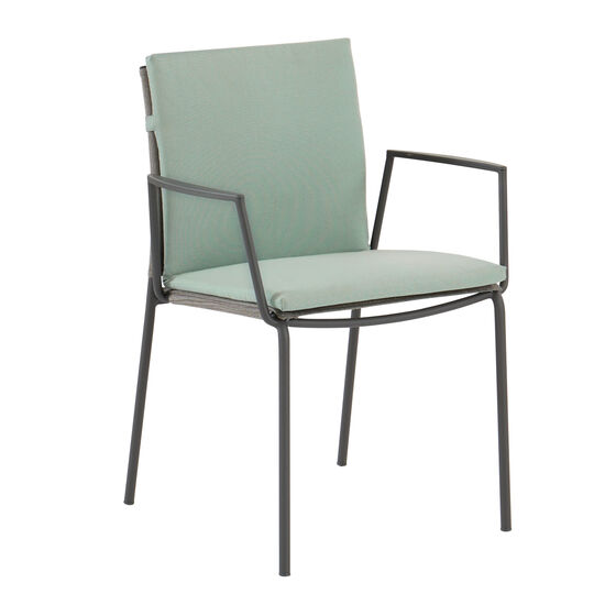 Porto Armlehnstuhl Graphit
