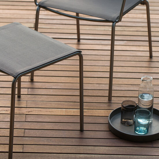 Porto Hocker Graphit