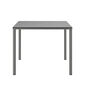 Portland Tisch Graphit  90 x 90 Tischplatte Kunstharz Shade