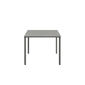 Portland Tisch Graphit 140 x 90 Tischplatte Kunstharz Stone