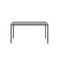Portland Tisch Graphit 140 x 90 Tischplatte Kunstharz Stone