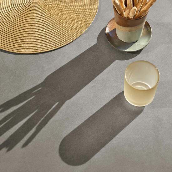 Portland Tisch Graphit 165 x 90 Tischplatte Kunstharz Shade