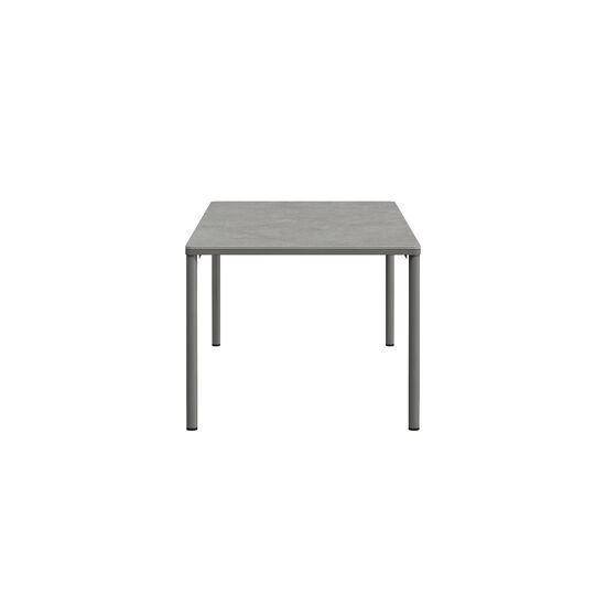 Portland Tisch Graphit 165 x 90 Tischplatte Kunstharz Stone