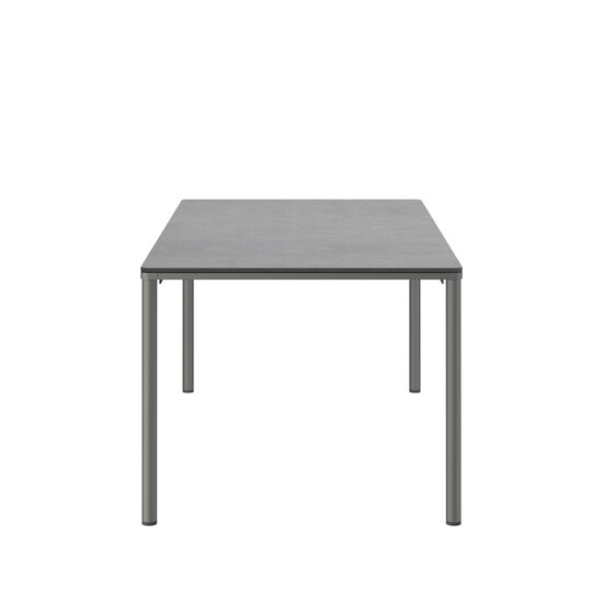 Portland Tisch Graphit 165 x 90 Tischplatte Kunstharz Shade