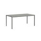 Portland Tisch Graphit 165 x 90 Tischplatte Kunstharz Stone