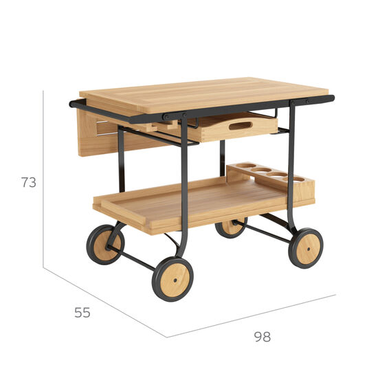 Fontenay Barwagen Teak