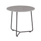 Pan Beistelltisch Graphit rund 48 Stone
