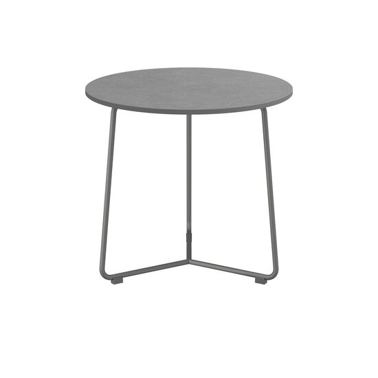 Pan Beistelltisch Graphit rund 48 Shade