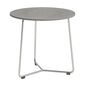 Pan Beistelltisch Edelstahl rund 48 Stone