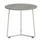 Pan Beistelltisch Edelstahl rund 48 Stone
