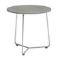 Pan Beistelltisch Edelstahl rund 48 Stone