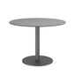 Ronda Mittelfußtisch Graphit Rund 100 Tischplatte Kunstharz Shade