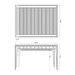 Sommerdach Monaco 3 x 5 m Graphit