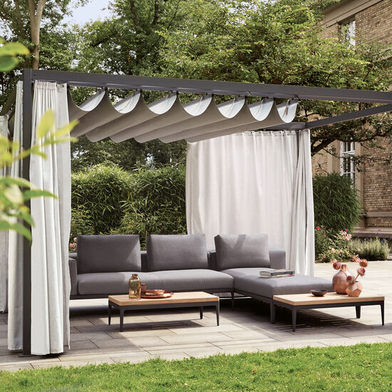 Sommerdach Monaco 3 x 5 m Graphit