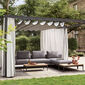 Sommerdach Monaco 3 x 5 m Graphit