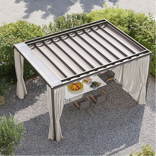 Sommerdach Monaco 3 x 5 m Graphit