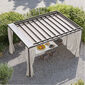 Sommerdach Monaco 3 x 5 m Graphit