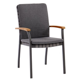 Auflage United States Armlehnstuhl Dessin "Anthrazit"