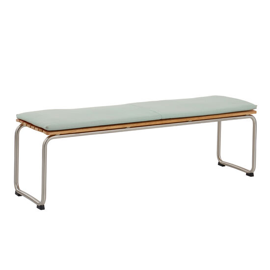 Auflage Bolero Bank lehnenlos Teak Dessin "Mineral"