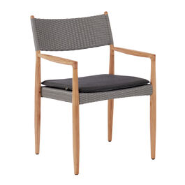 Sitzkissen Twist Armlehnstuhl Dessin "Anthrazit"