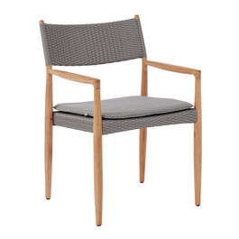 Sitzkissen Twist Armlehnstuhl Dessin "Steel"