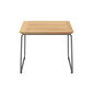 Pan Beistelltisch Graphit 48 x 48 Teak