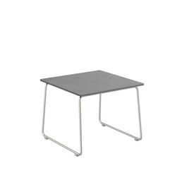 Pan Beistelltisch Edelstahl 48 x 48 Shade