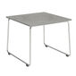 Pan Beistelltisch Edelstahl 48 x 48 Stone