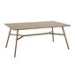 Casablanca Tisch 140 x 80 Patina Graubraun