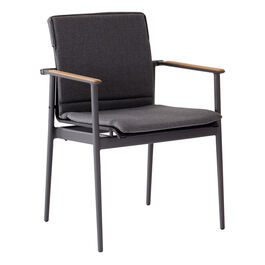 Auflage Lexx Armlehnstuhl Dessin "Anthrazit"