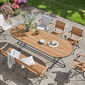Fontenay Tisch Oval 260 x 100 Teak