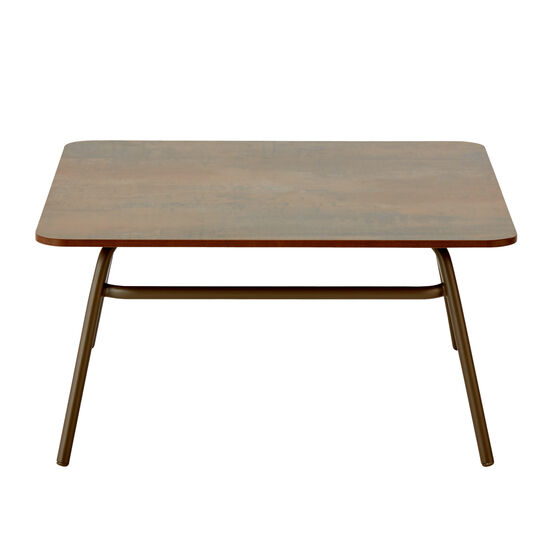 Casablanca Beistelltisch 71 x 71 Patina Graubraun