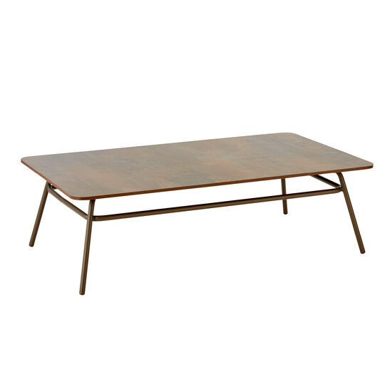 Casablanca Beistelltisch 120 x 71 Patina Graubraun