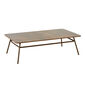 Casablanca Beistelltisch 120 x 71 Patina Graubraun