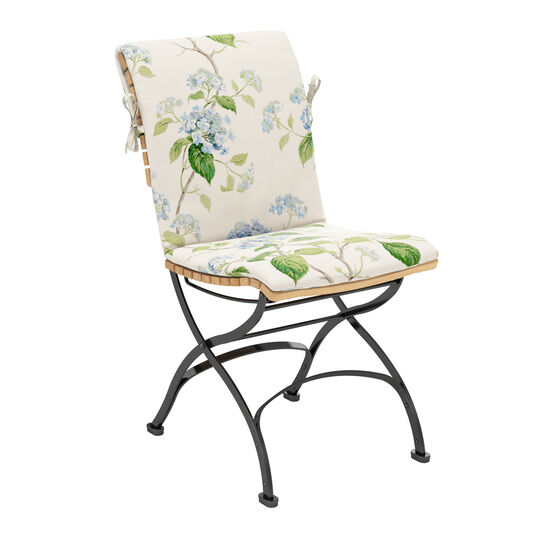 Auflage Fontenay Stuhl Dessin "Hortensia Blau"