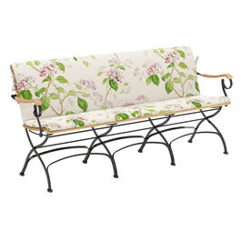 Auflage Fontenay Bank 185 Dessin "Hortensia Rosa"