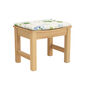 Sitzkissen Hocker Dessin "Hortensia Blau"