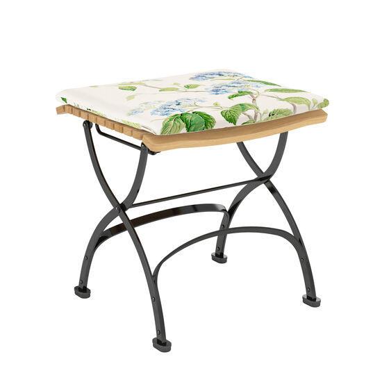 Sitzkissen Hocker Dessin "Hortensia Blau"