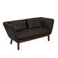 Hamilton Ledersofa Braun