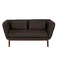 Hamilton Ledersofa Braun